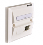 R795068 BS Faceplate 86×86, 2×1 port